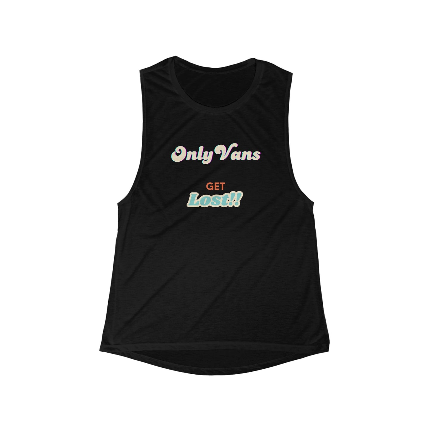 OnlyVans Flowy Scoop Muscle Tanks – Always a full tank top!!