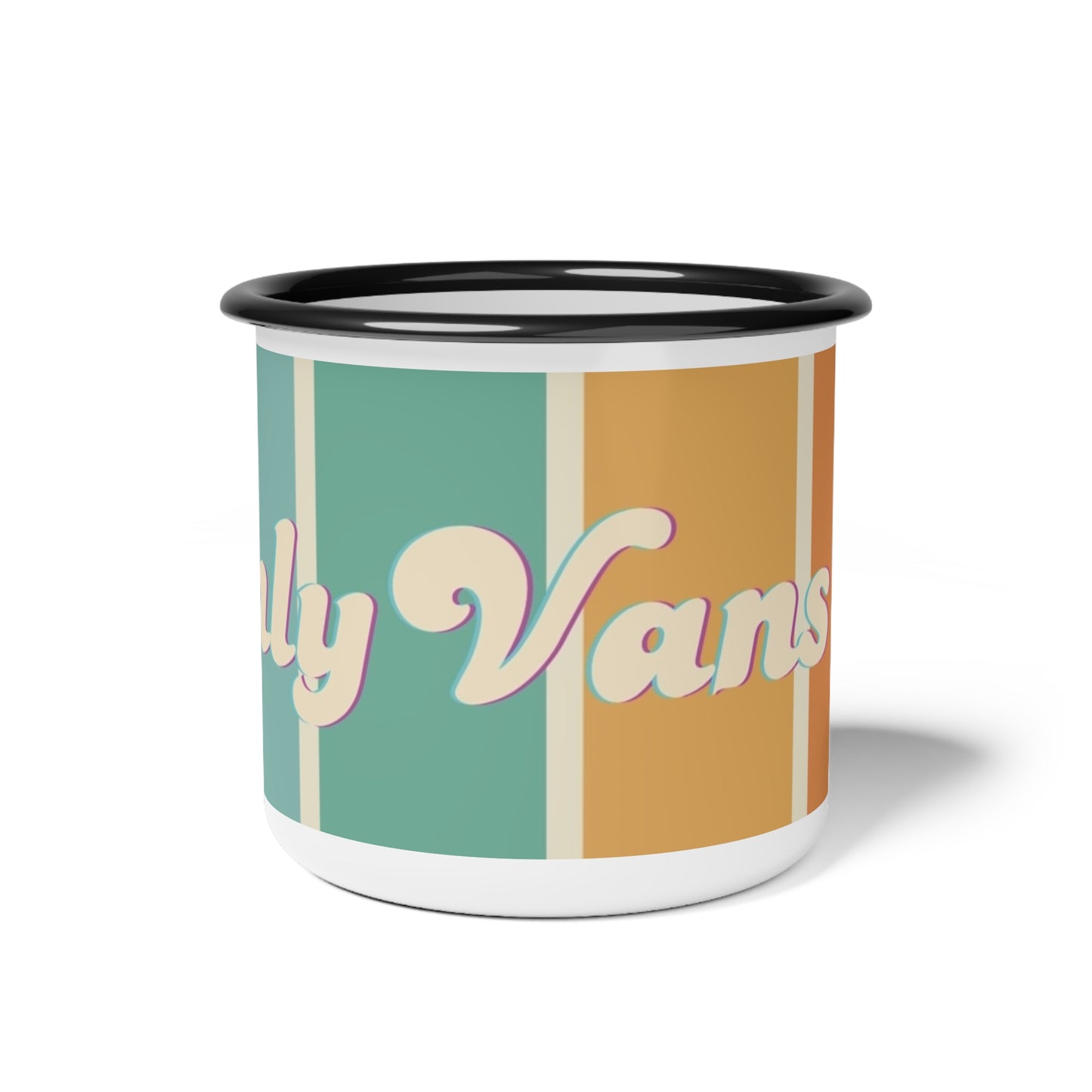 OnlyVans Enamel Mug – Your Retro Road Trip BFF!